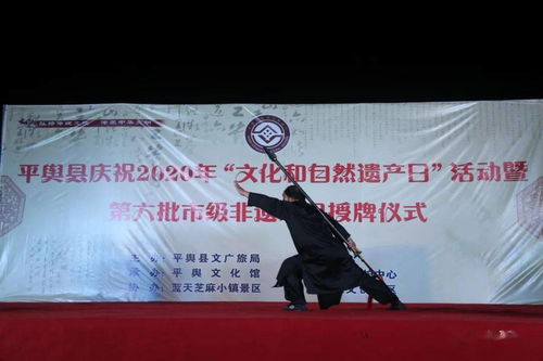 傳承民族瑰寶，演繹非遺華章 平輿縣舉辦文化和自然遺產日活動暨第六批市級非遺授牌儀式